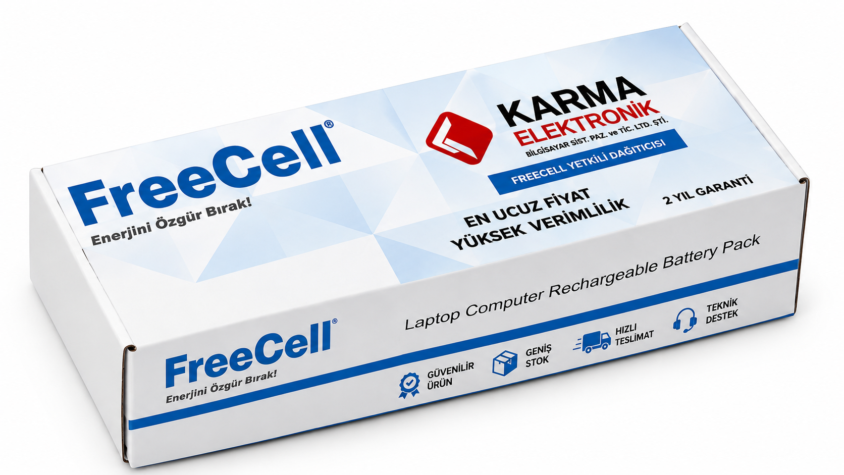 FreeCell Toshiba Dynabook Satellite C50-B, L50-B, PA5185U-1BRS Notebook Bataryası - Siyah